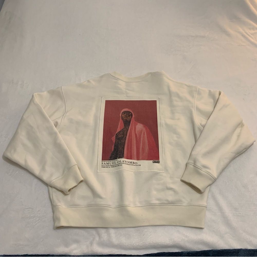 Kith Mens Sweatshirt Artist Series Samuel Olayombo Crewneck